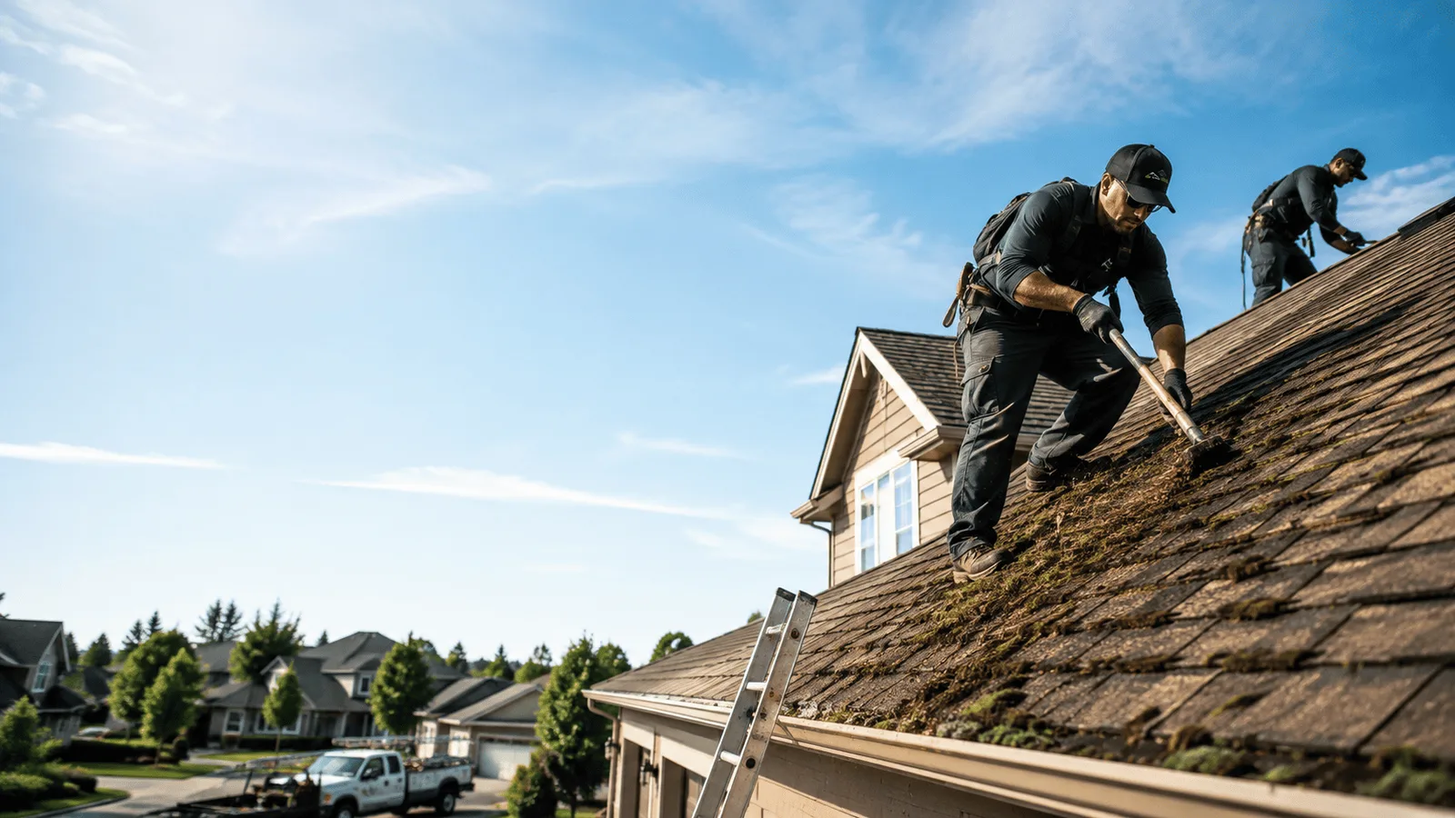 Roof Moss Removal in Santa Maria, CA near me